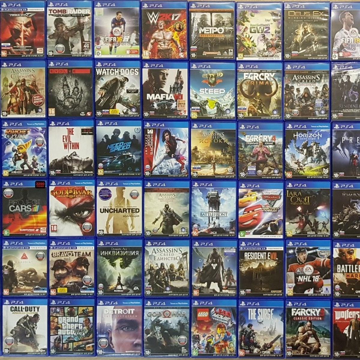 игры на ps4 все список (99) фото